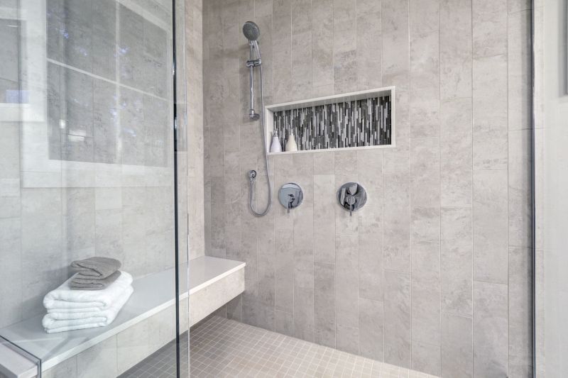 Stylish Tile Shower Design